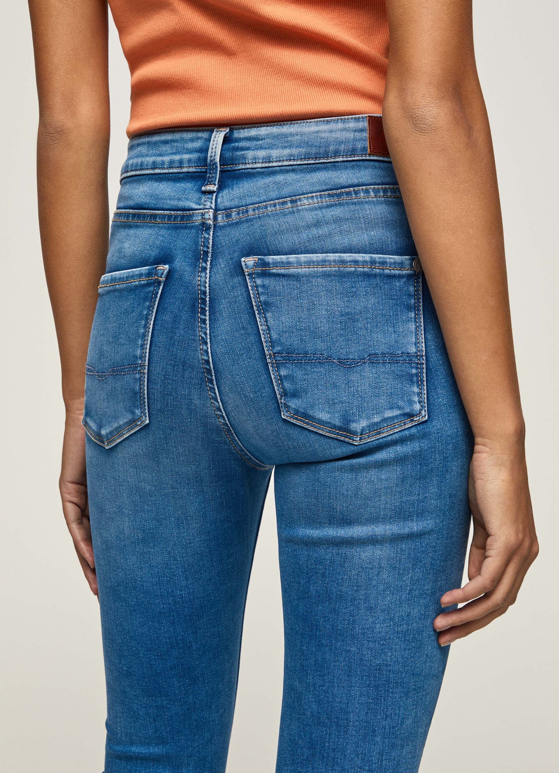 Calça jeans skinny de cintura alta Regent Fit - jeans