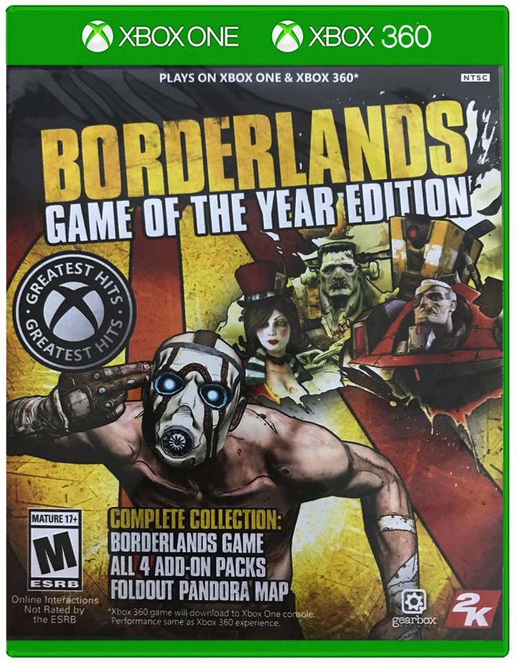 Borderlands: Game of the Year Edition (Import)- Xbox360