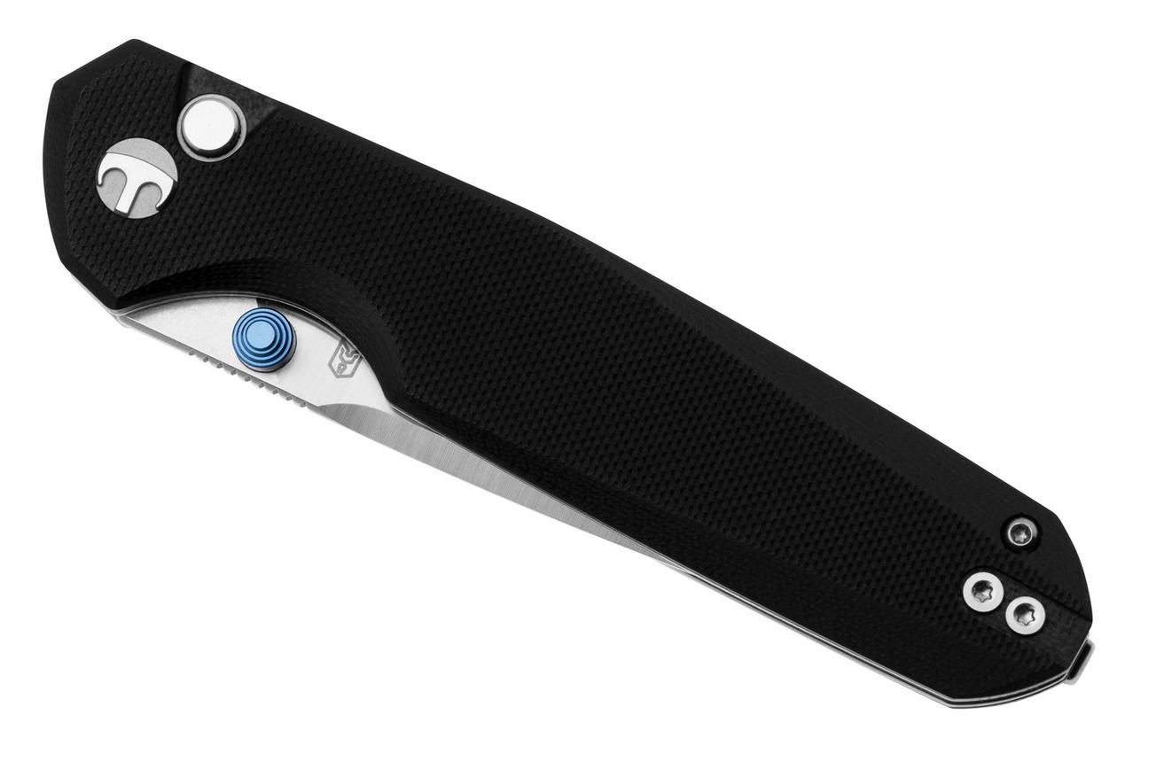 Bestechman Velix BMK07A 14C28N, Black G10 zakmes, Ostap Hel design