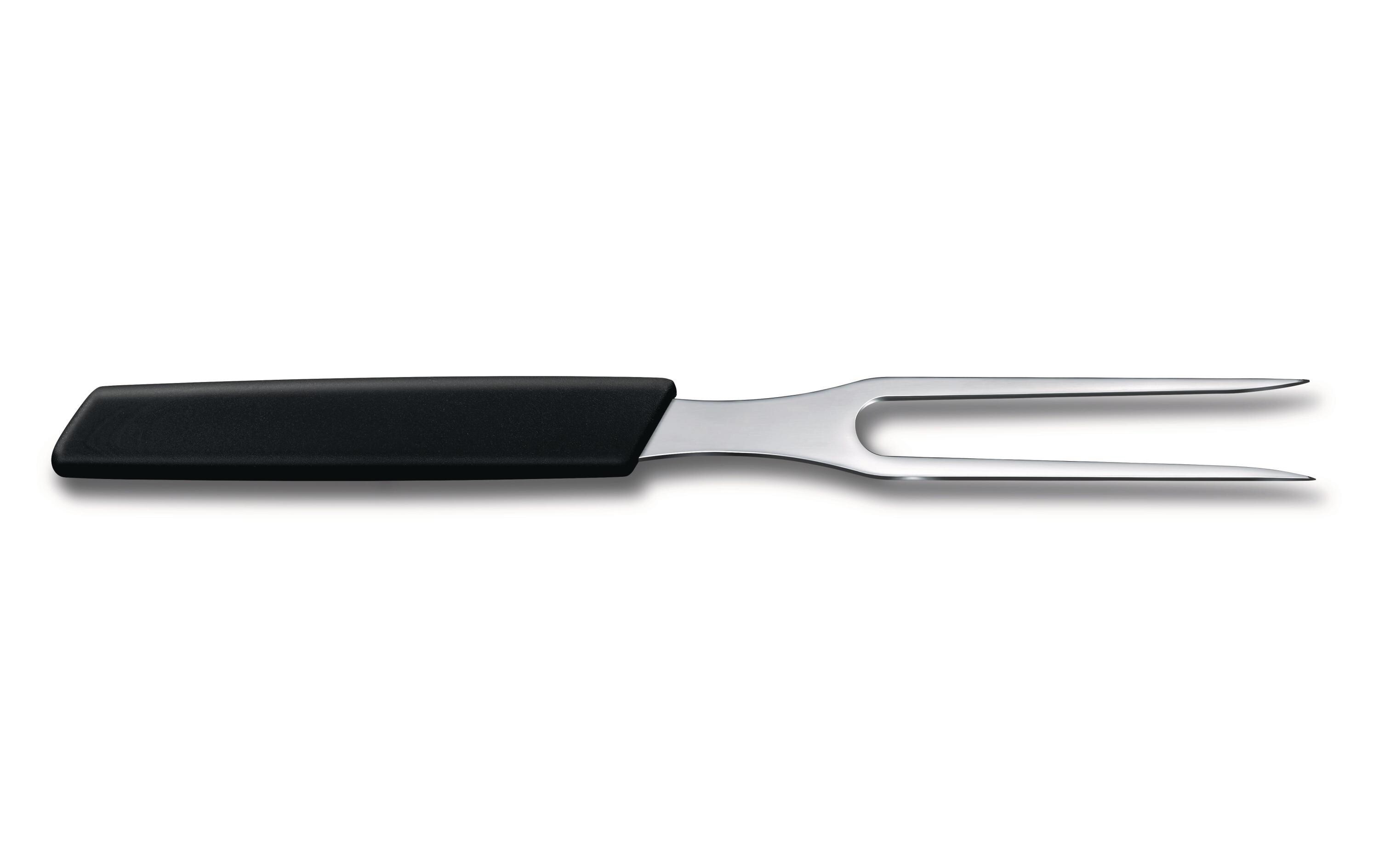 Tranchiergabel Swiss Modern SchwarzTranchiergabel mit zwei Zinken