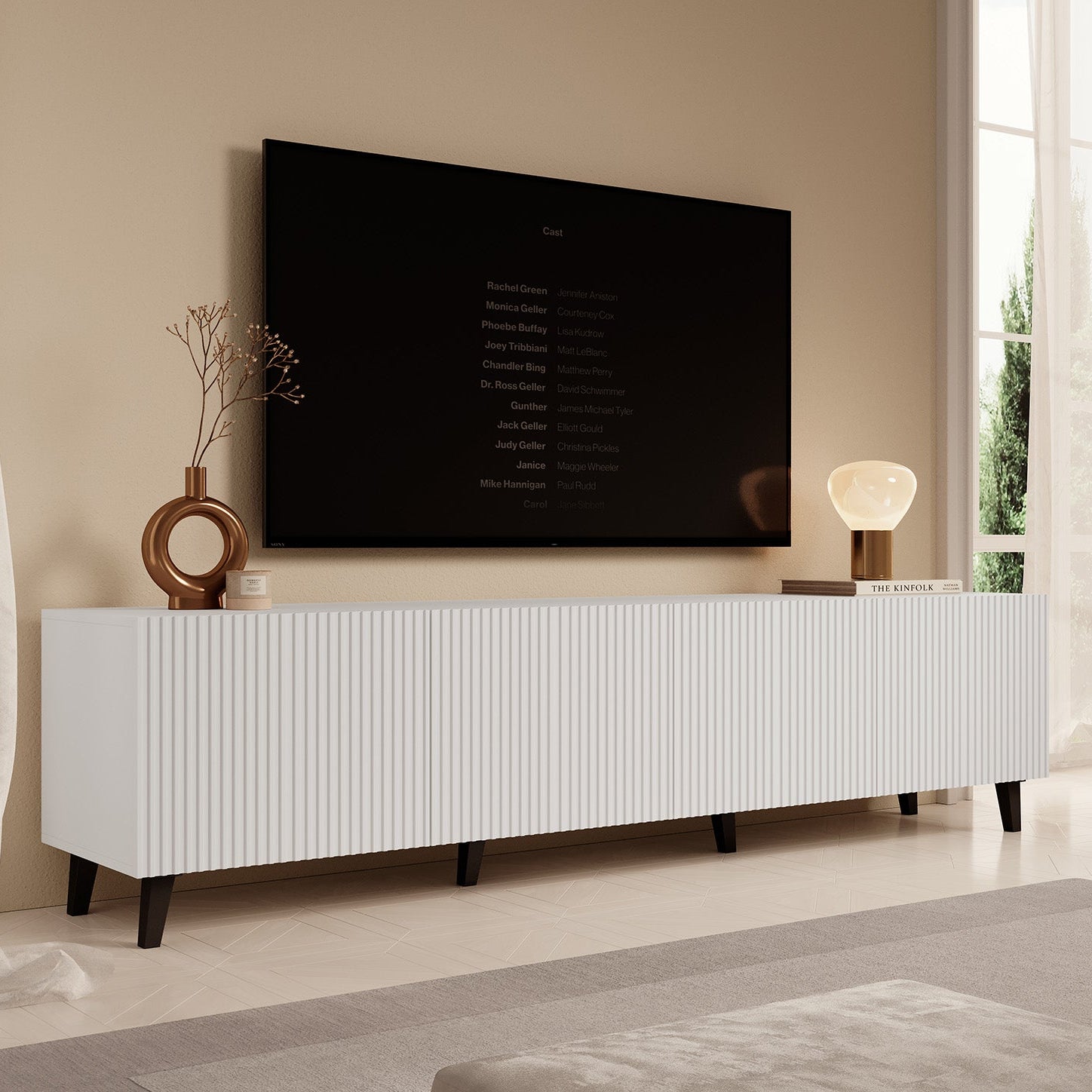 Palamos - TV-Meubel - Wit