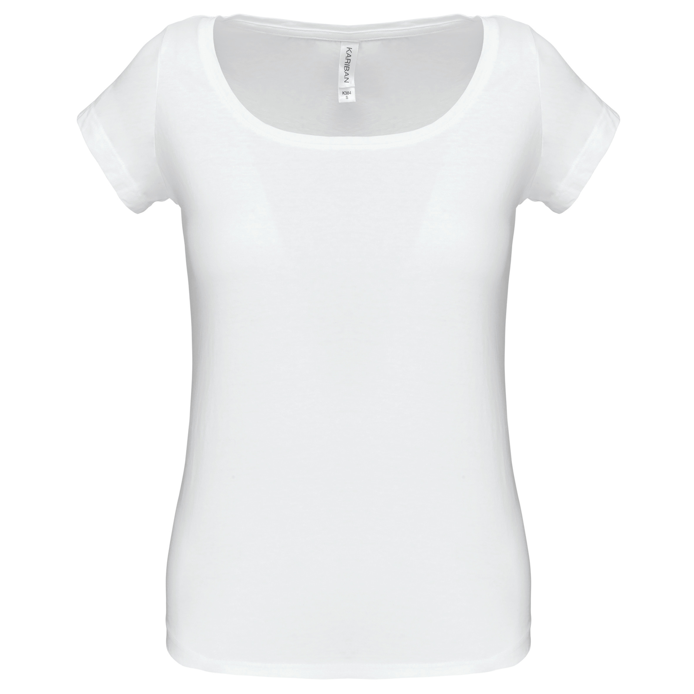 Kariban K384 - T-shirt col bateau manches courtes femme
