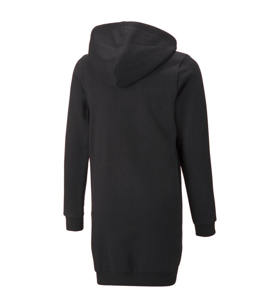 Vestido com capuz Puma Essential Logo - Preto