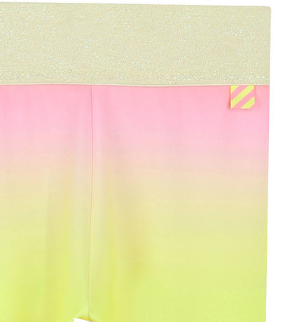 Billieblush Leggings - Lemon m. Streifen