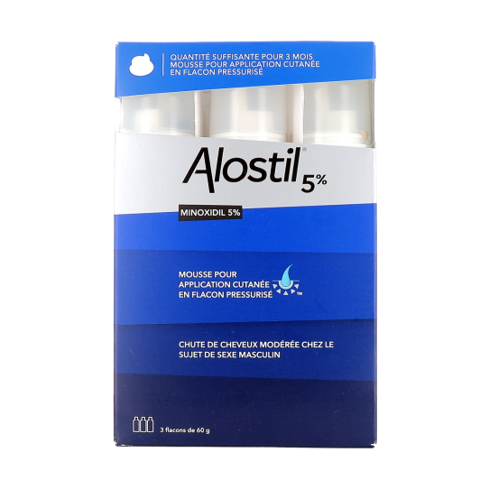Minoxidil 5% - Chute de cheveux