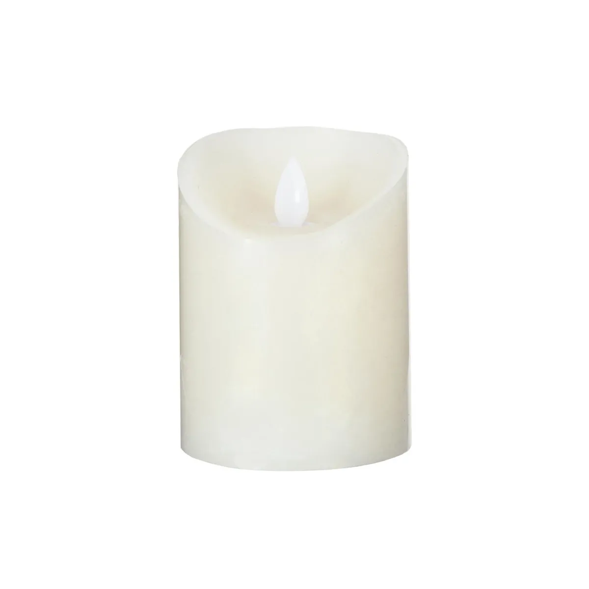 Atmosphera, Createur D'Interieur Atmosphera Bougie LED Ø 7,5 cm - Blanc Cassé