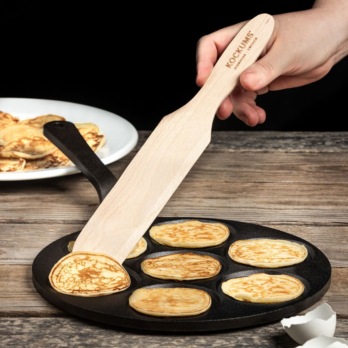 Lappepanne 24 cm, karbonstål