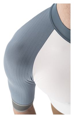 Maillot Manches Courtes Mavic Ksyrium Blanc/Bleu Clair