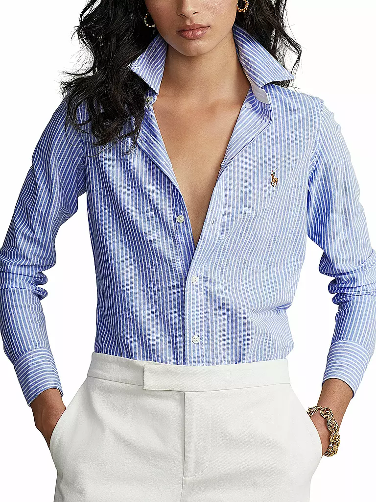 POLO RALPH LAUREN Bluse HEIDI blau