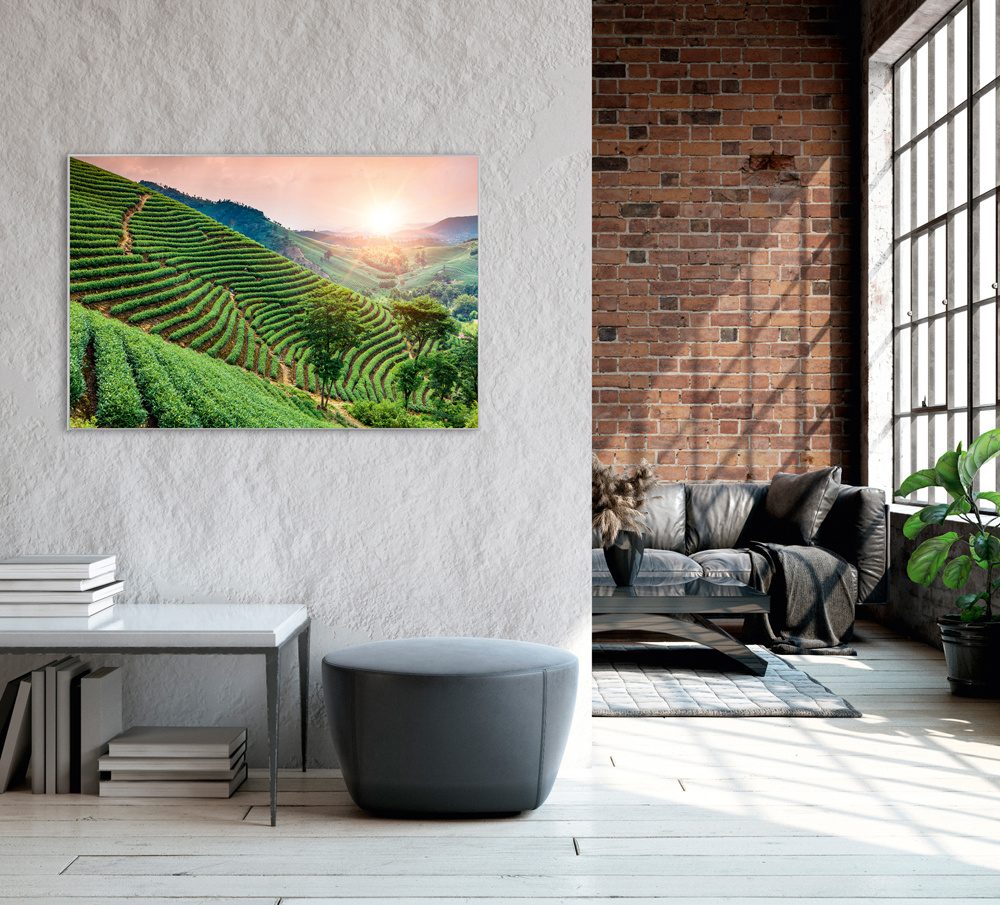 Akustikbild WEINBERGE 80x120cm, 7kg