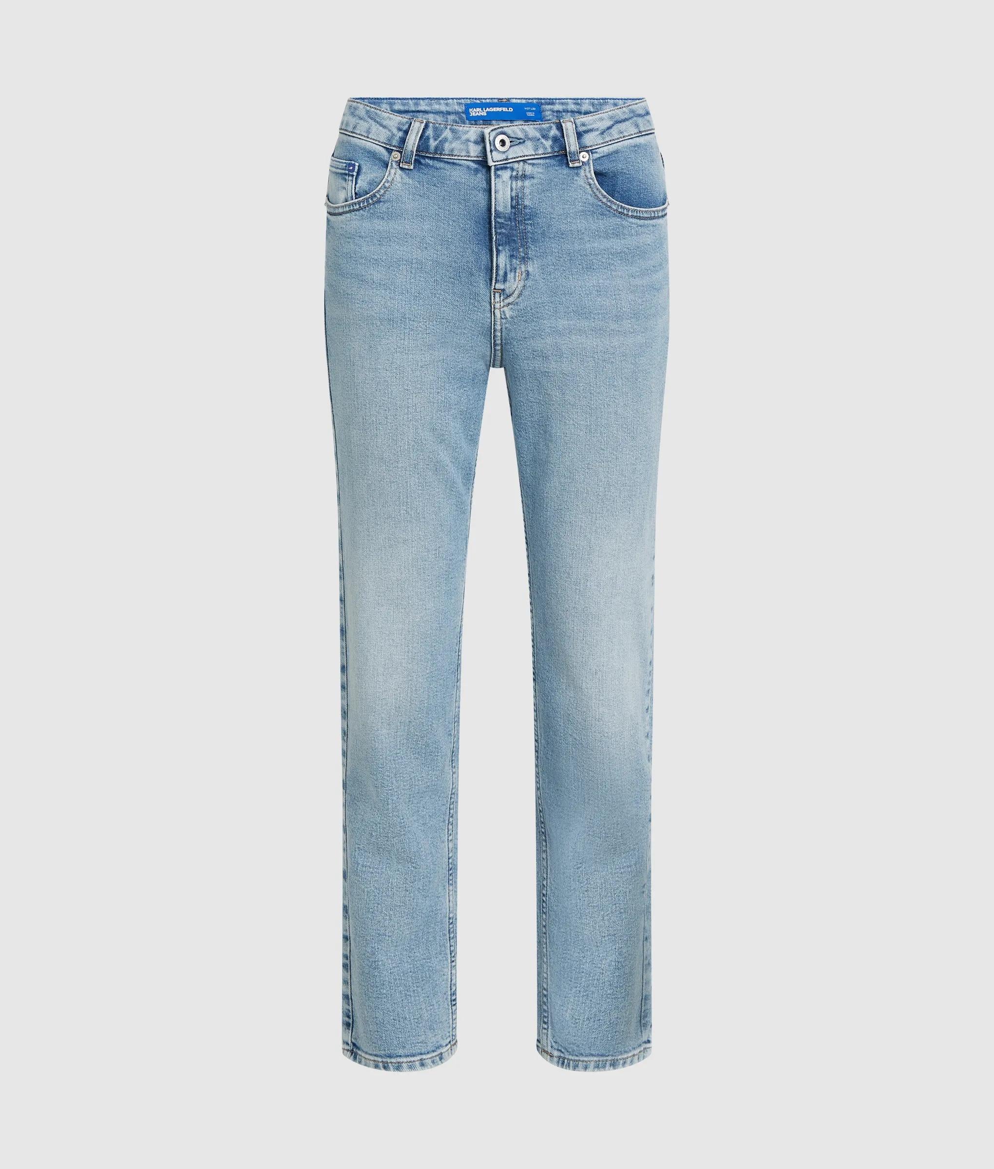 Lichtblauwe mom jeans