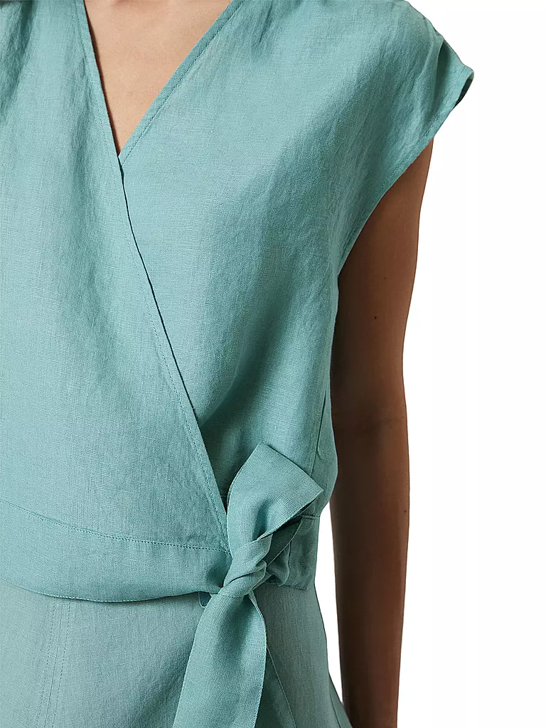 MARC O'POLO Leinenshirt  hellblau