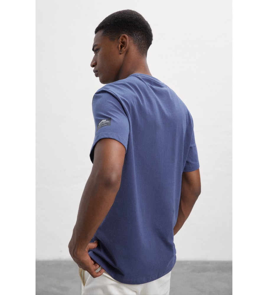Camiseta azul ECOALF