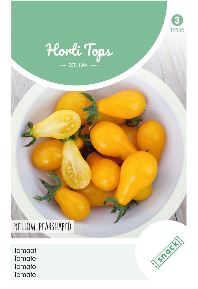 Hortitops Tomaten Solanum lycopersicum L. (syn L. esculentum) Yellow Pearshaped - Tomaten