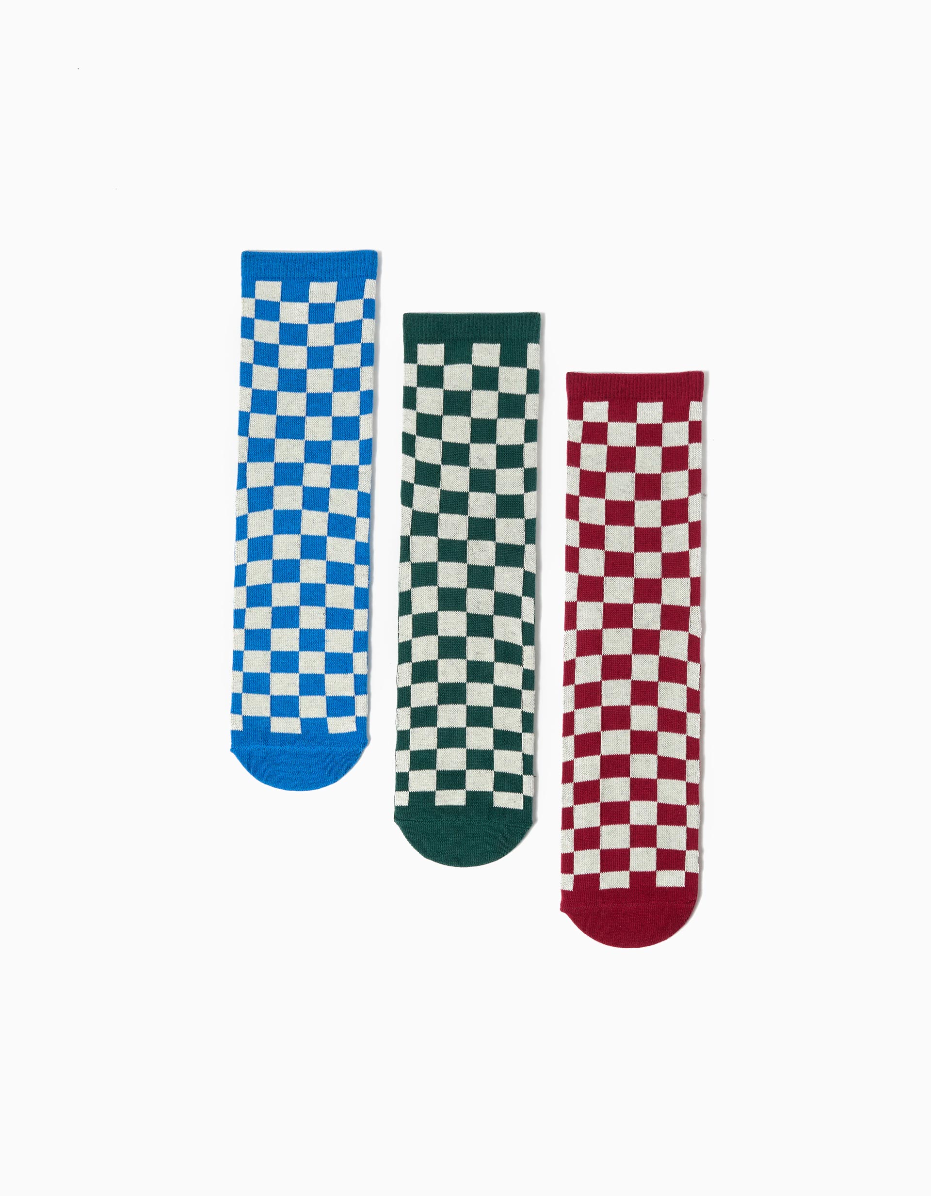 Pack 3 Pares de Meias Antiderrapantes, Menino, Multicolor