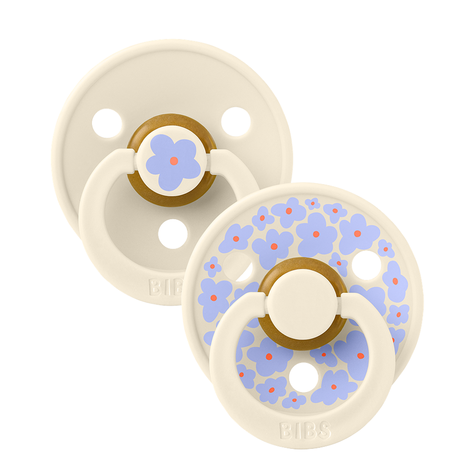 BIBS - Pacifier Studio Colour 2 PACK - Ivory Mix - Size 2