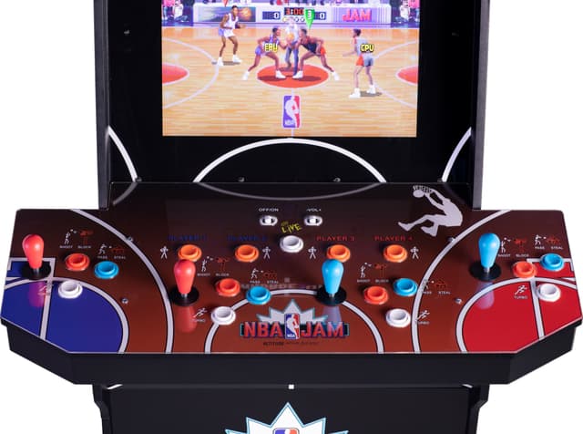 Arcane 1 UP NBA Jam arkademaskine Shaq-Edition