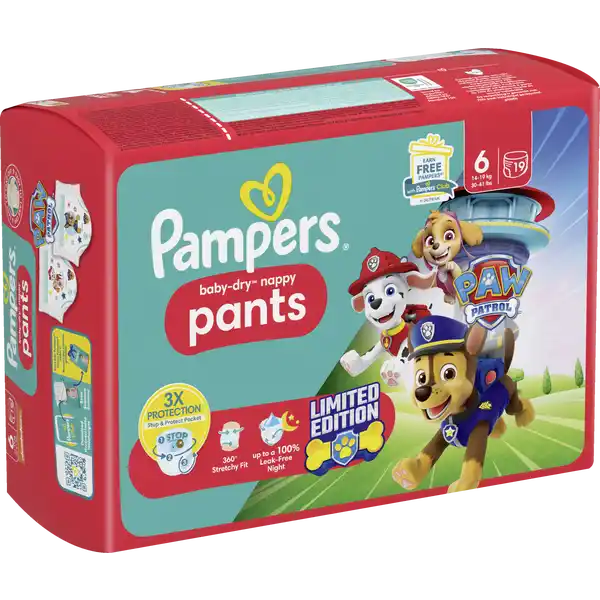 baby-dry pants Gr.6 (14-19kg) Paw Patrol