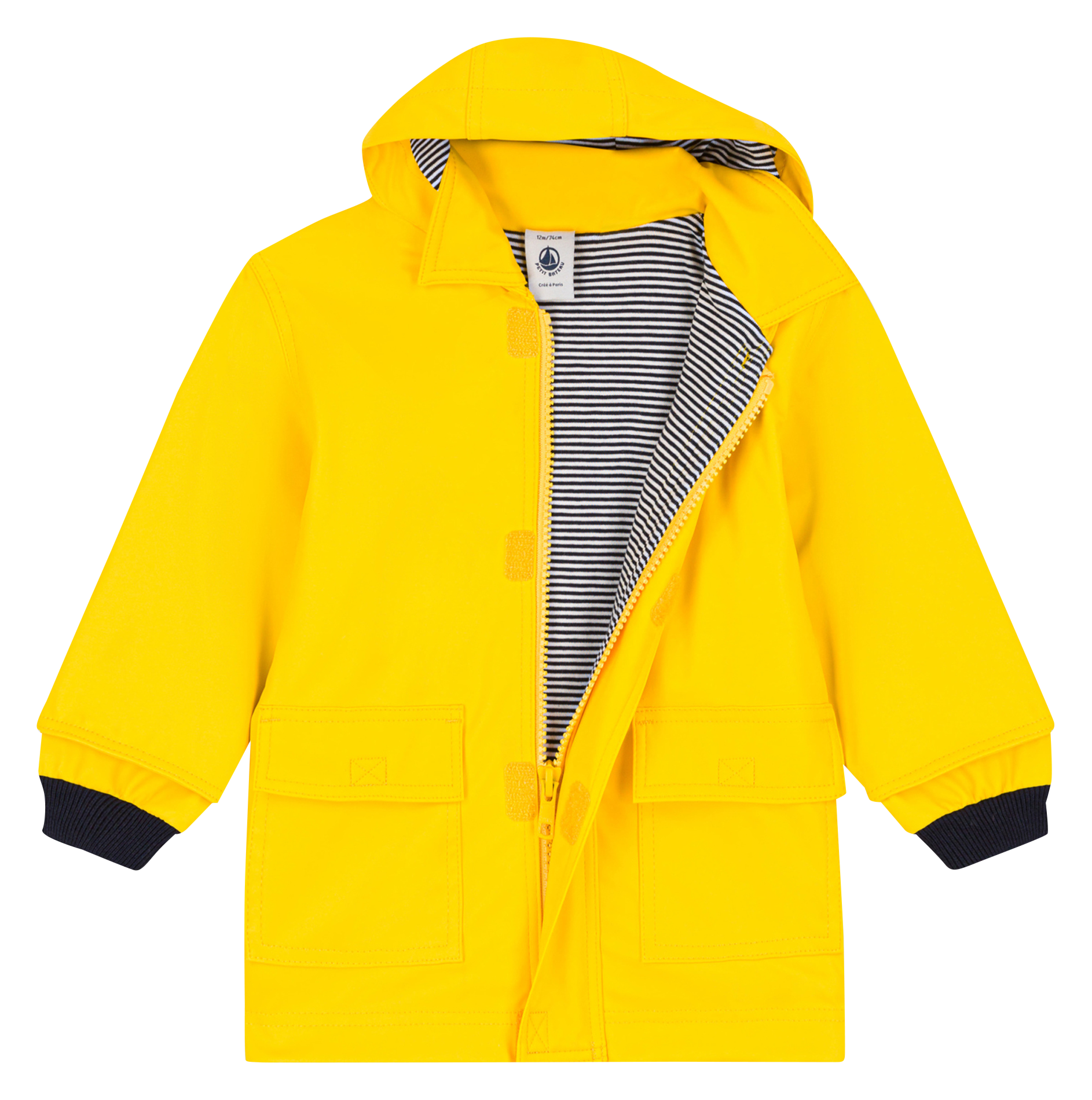 Ciré à capuche | Jaune