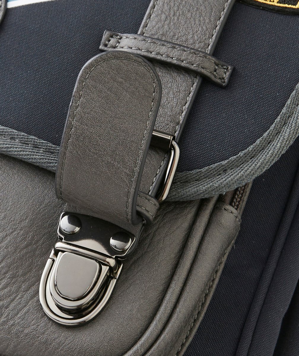 CAMELEONSAC À DOS VINTAGE BLUE BADGE 39CM