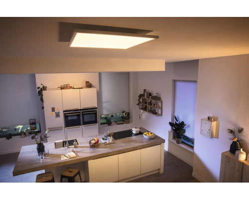 Philips Hue Paneel White Ambiance 19W 1820 lm 30x30 cm wit + dimmer - Compatibel met SMART HOME van Hornbach
