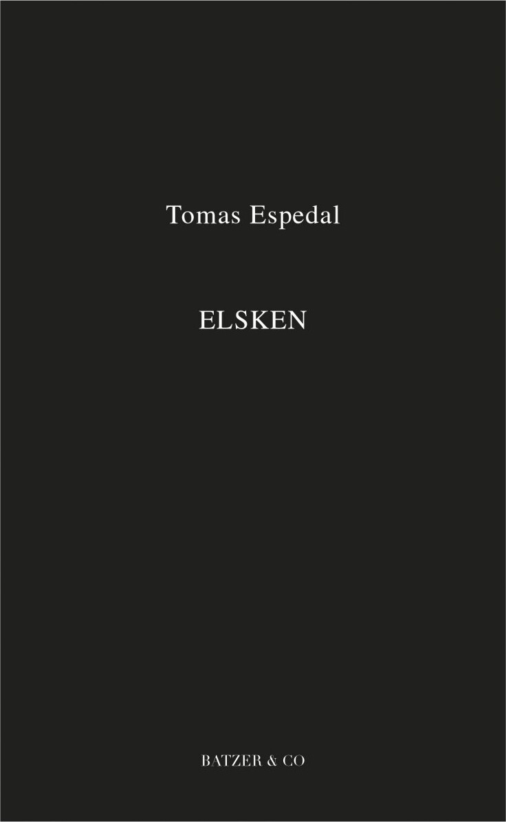 Elsken - Tomas Espedal - Bog