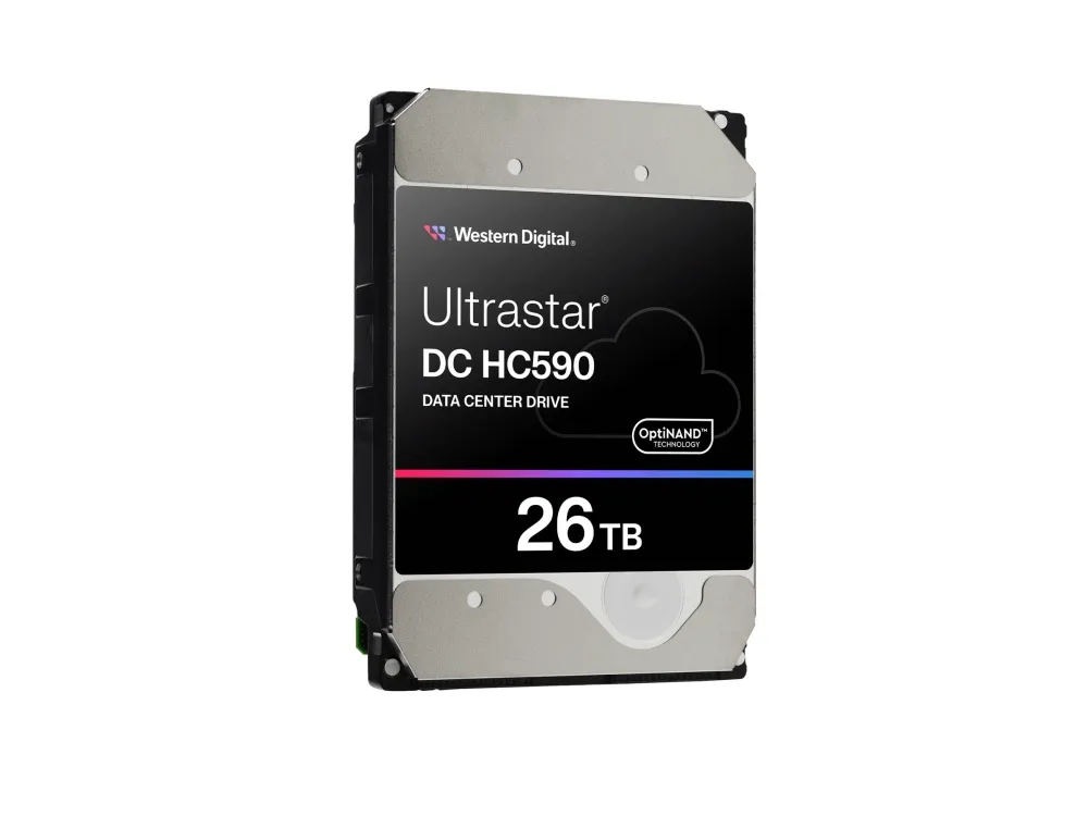WD Ultrastar DC HC590 - Harddisk - Data Center - krypteret - 26 TB - intern - 3.5