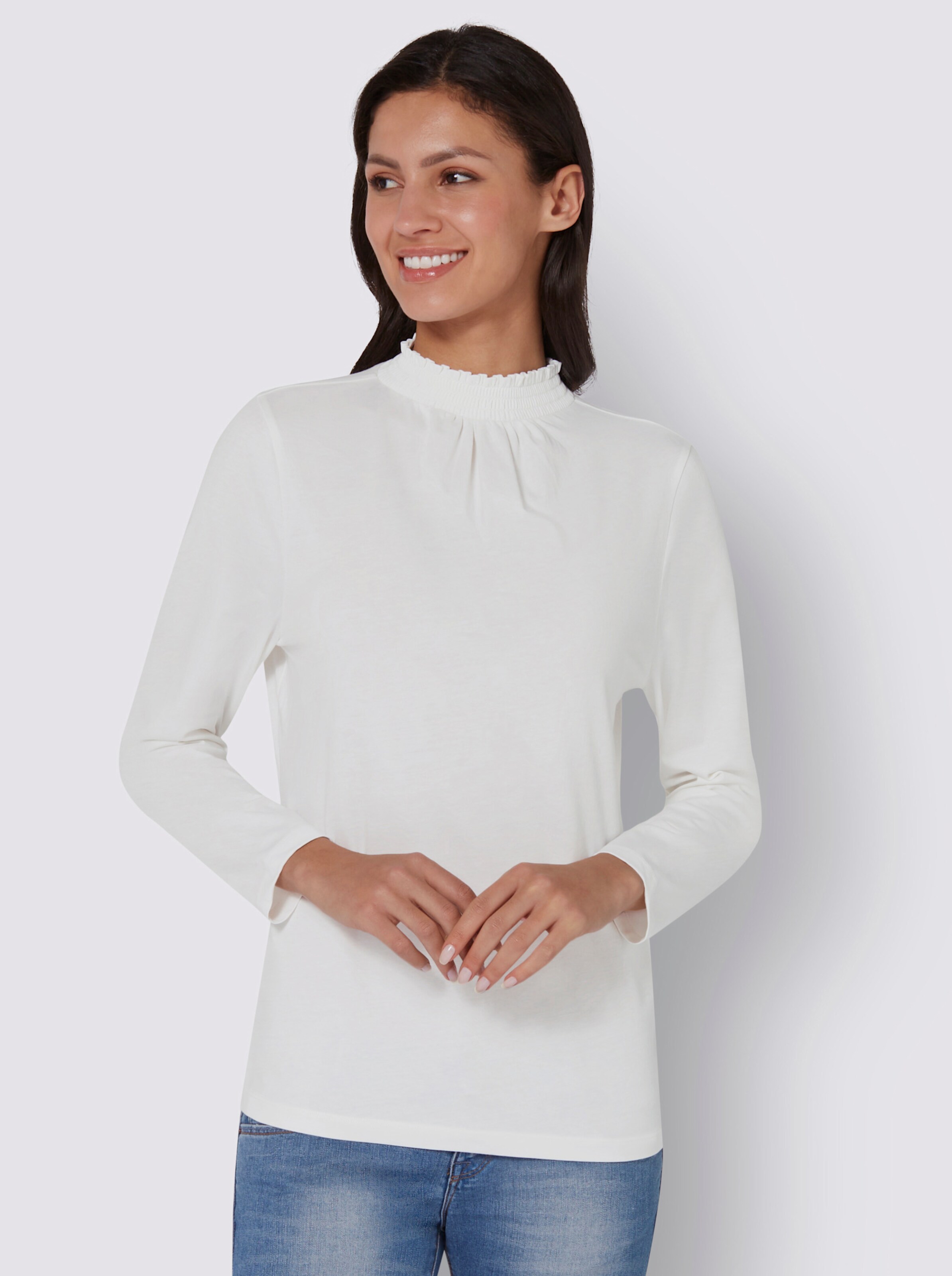 Stehkragenshirt