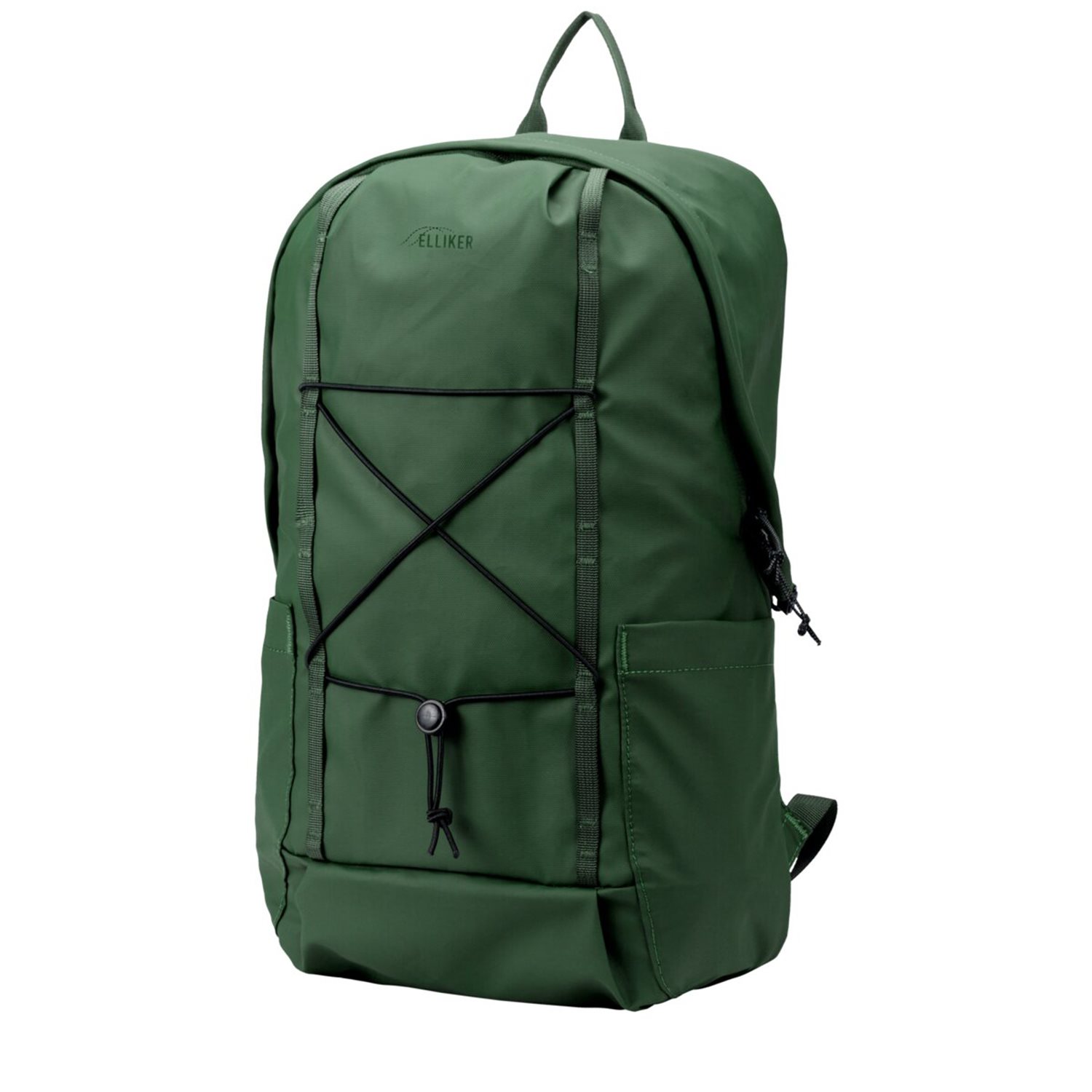 Elliker Kiln Hooded Zip Top Backpack 22L green