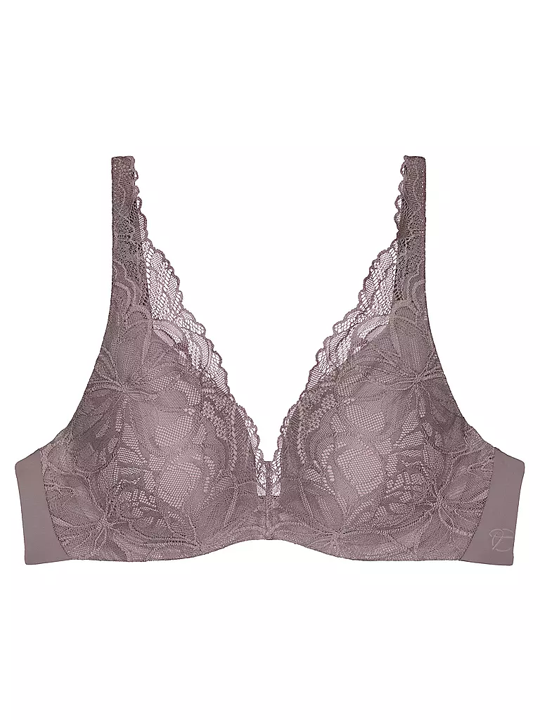 TRIUMPH BH mit Bügel BODY MAKE-UP ILLUSION LACE  pigeon grey grau