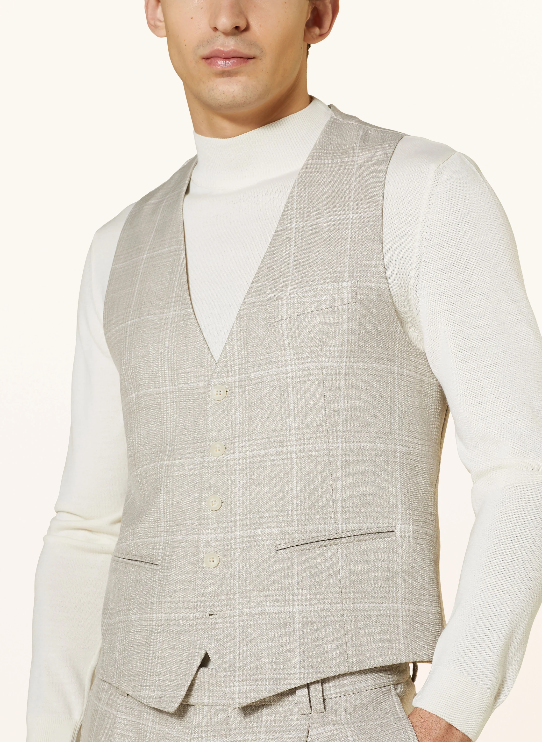 CINQUE Anzugweste CIVITRA Extra Slim Fit