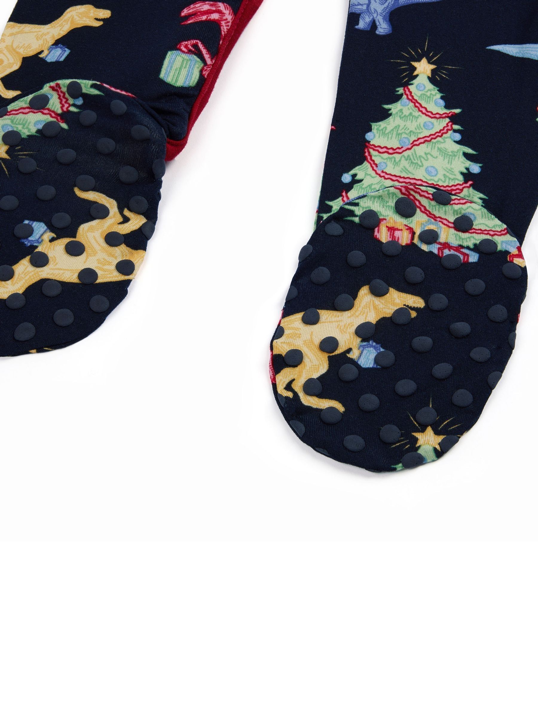 Chelsea Peers Kerstmis Pyjama's met dinosaurus Print