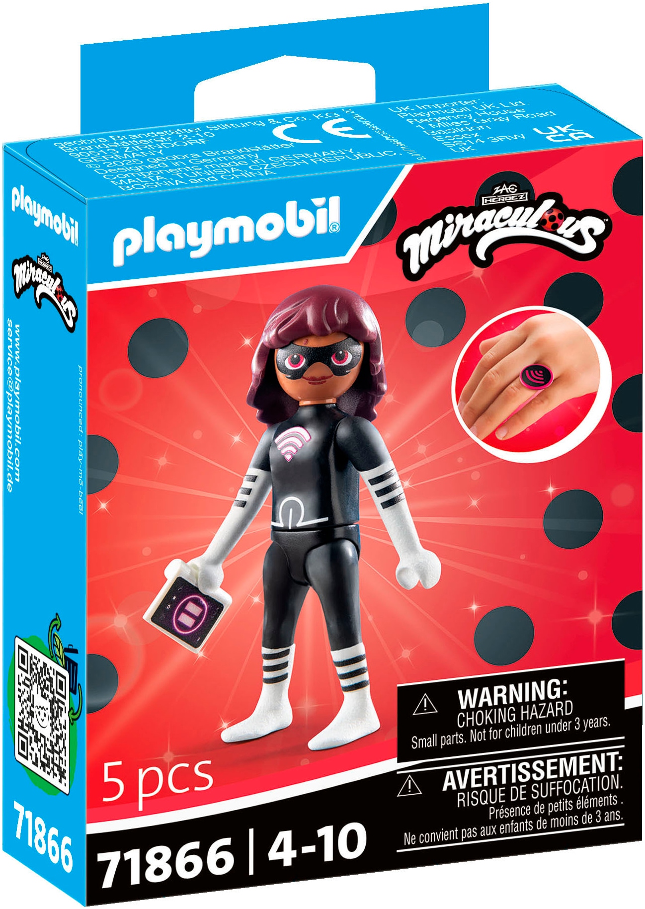 Playmobil® Konstruktions-Spielset »Miraculous: Lady Wifi (71866)« Made in Europe