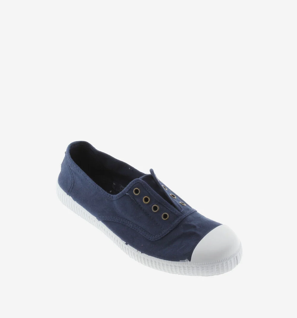 1915 INGLESA TENNIS TOILE DREC® ÉLASTIQUE Baskets en toile avec élastique pour femme MARINO