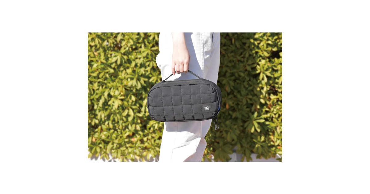HORIPuff Pouch (Black) voor Nintendo Switch 2 tas  (Zwart)
