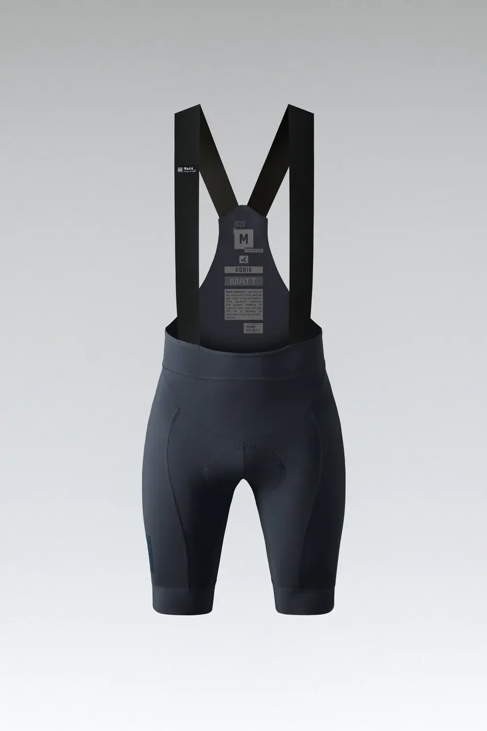 Gobik Unity Matt Fietsbroek Kort K9 Fietsbroek Kort Blauw Dames