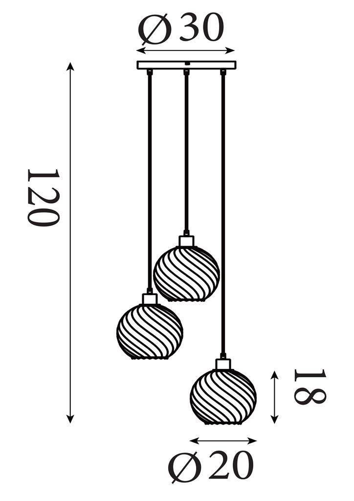 Hanglamp Radiance ⌀30  cm