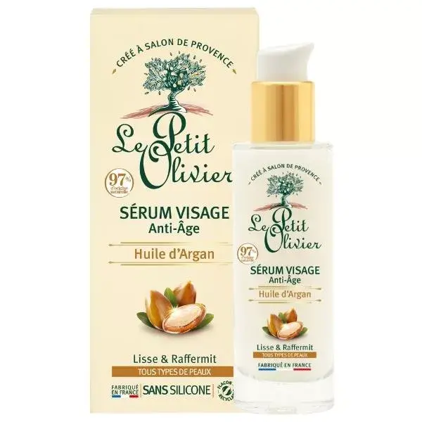 Le Petit Olivier - Sérum Facial Antienvelhecimento - Óleo de Argan 30ml