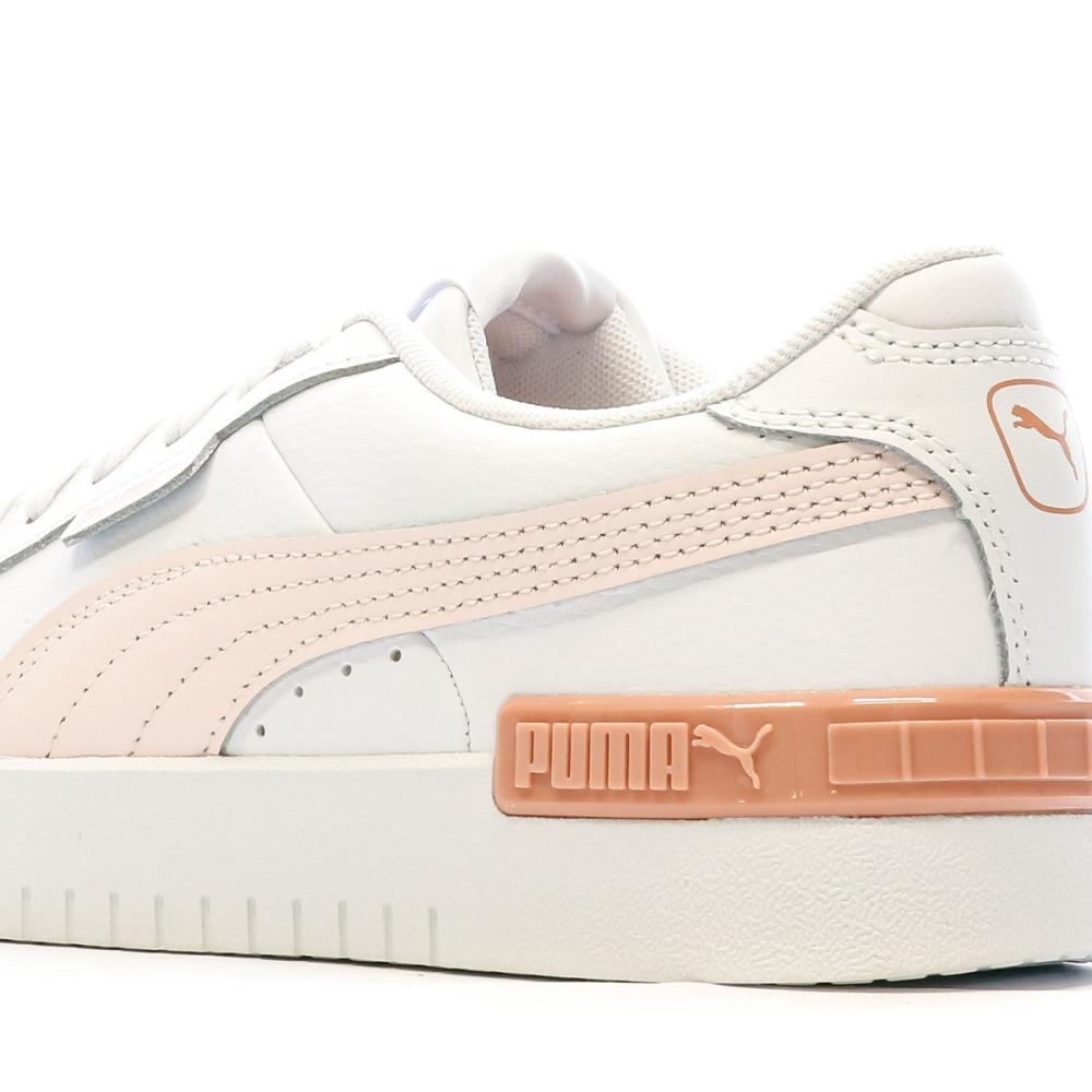 Puma Baskets Blanches/Rose Femme Puma Jada