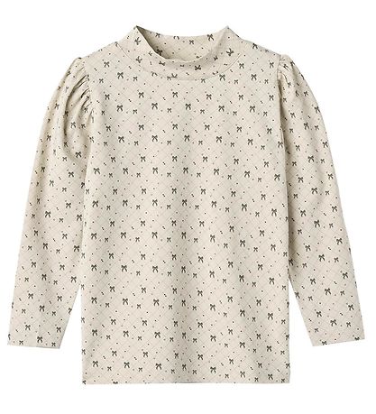 Fliink Bluse - Kelly Puff - Sandshell m. Sl?jfer