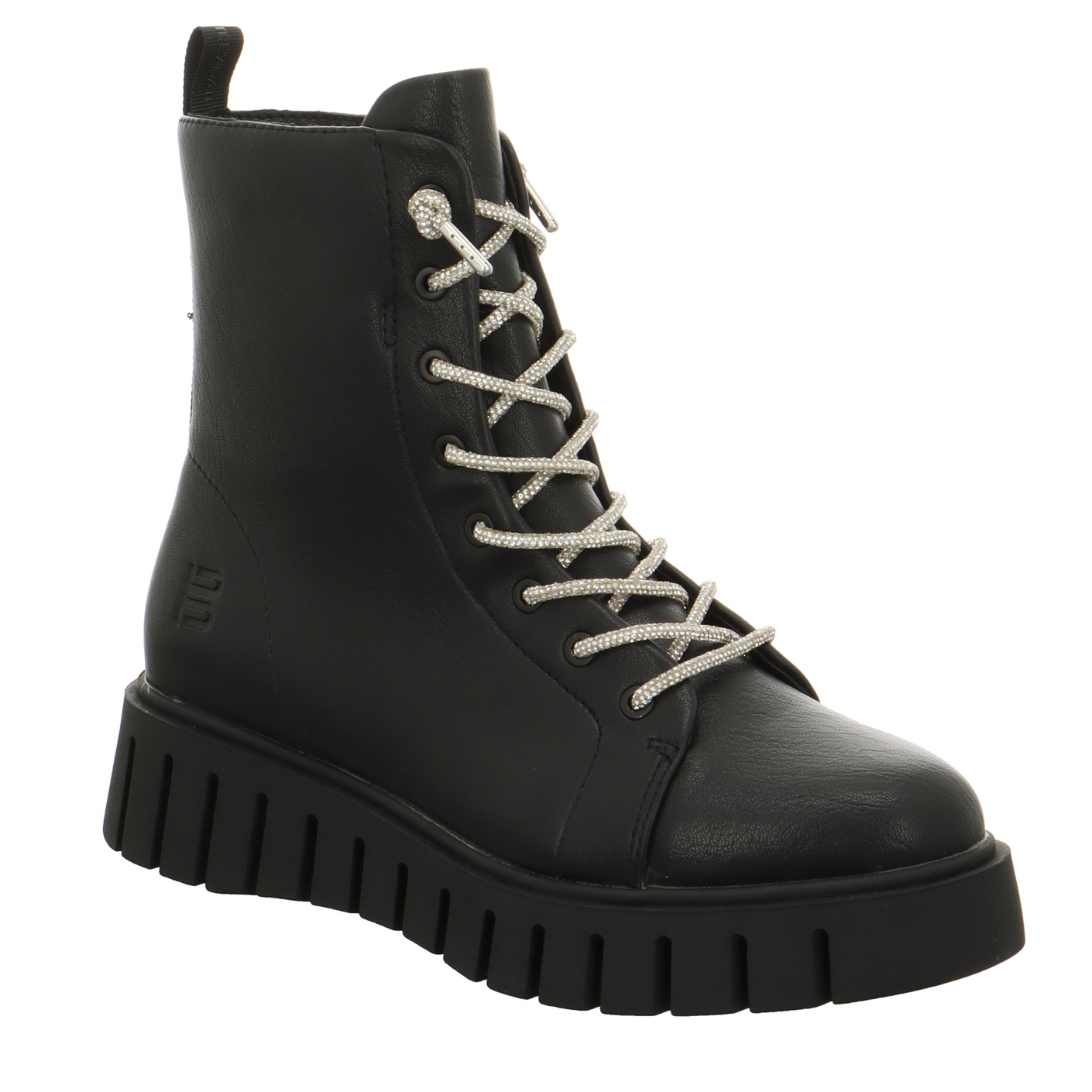 Schnürboots schwarz