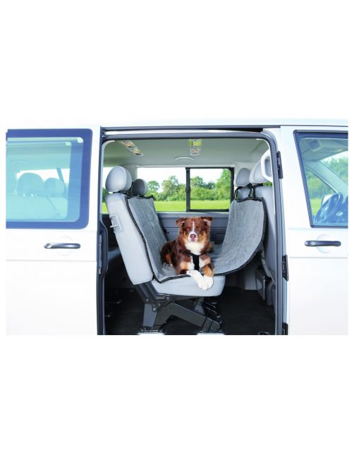 Trixie Autobeschermdeken - Hondenautoaccessoire - 145x160 cm Lichtgrijs