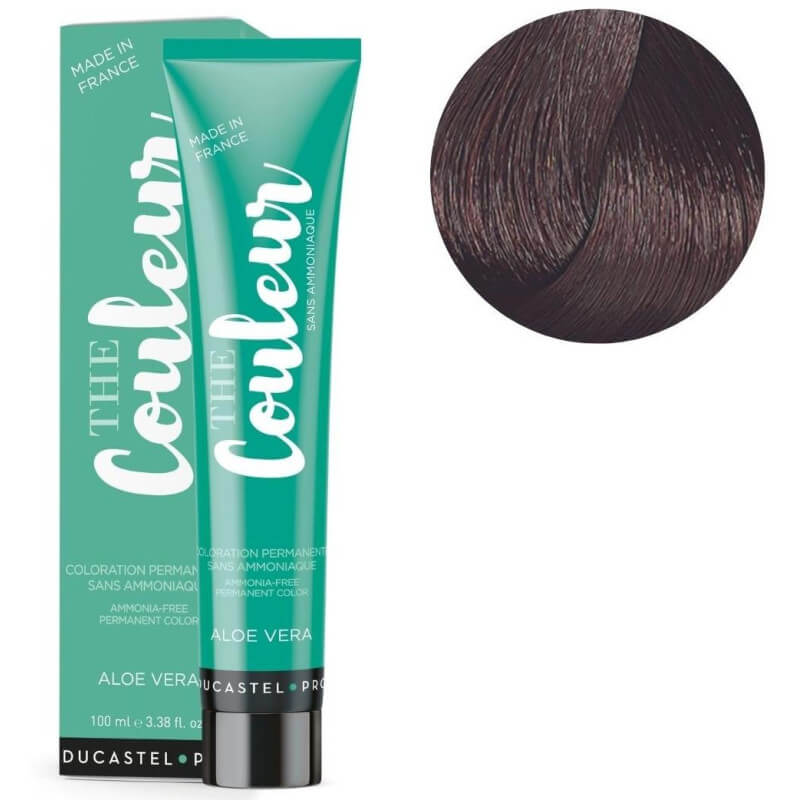 Coloration The Couleur 0% ammoniaque 5.5 châtain clair acajou Duxelle 100ML