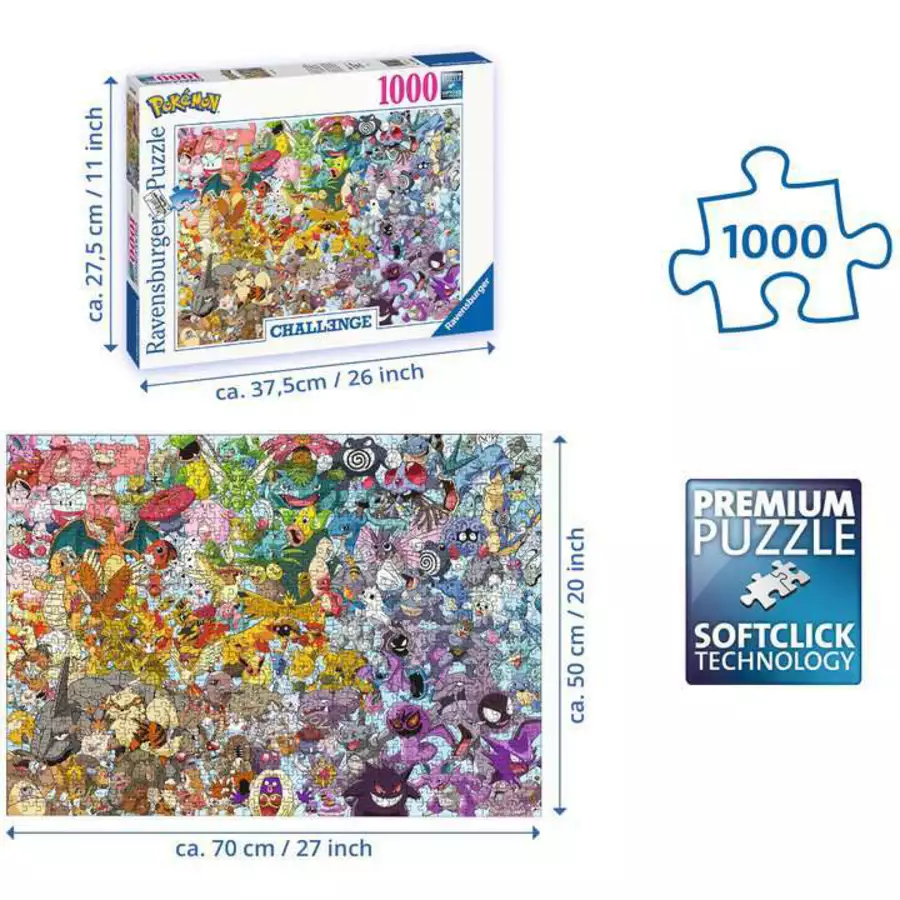 Ravensburger Challenge Pokémon bunt