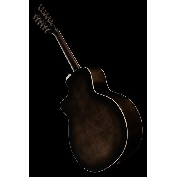 Guild F-2512CE Deluxe Trans Black B.