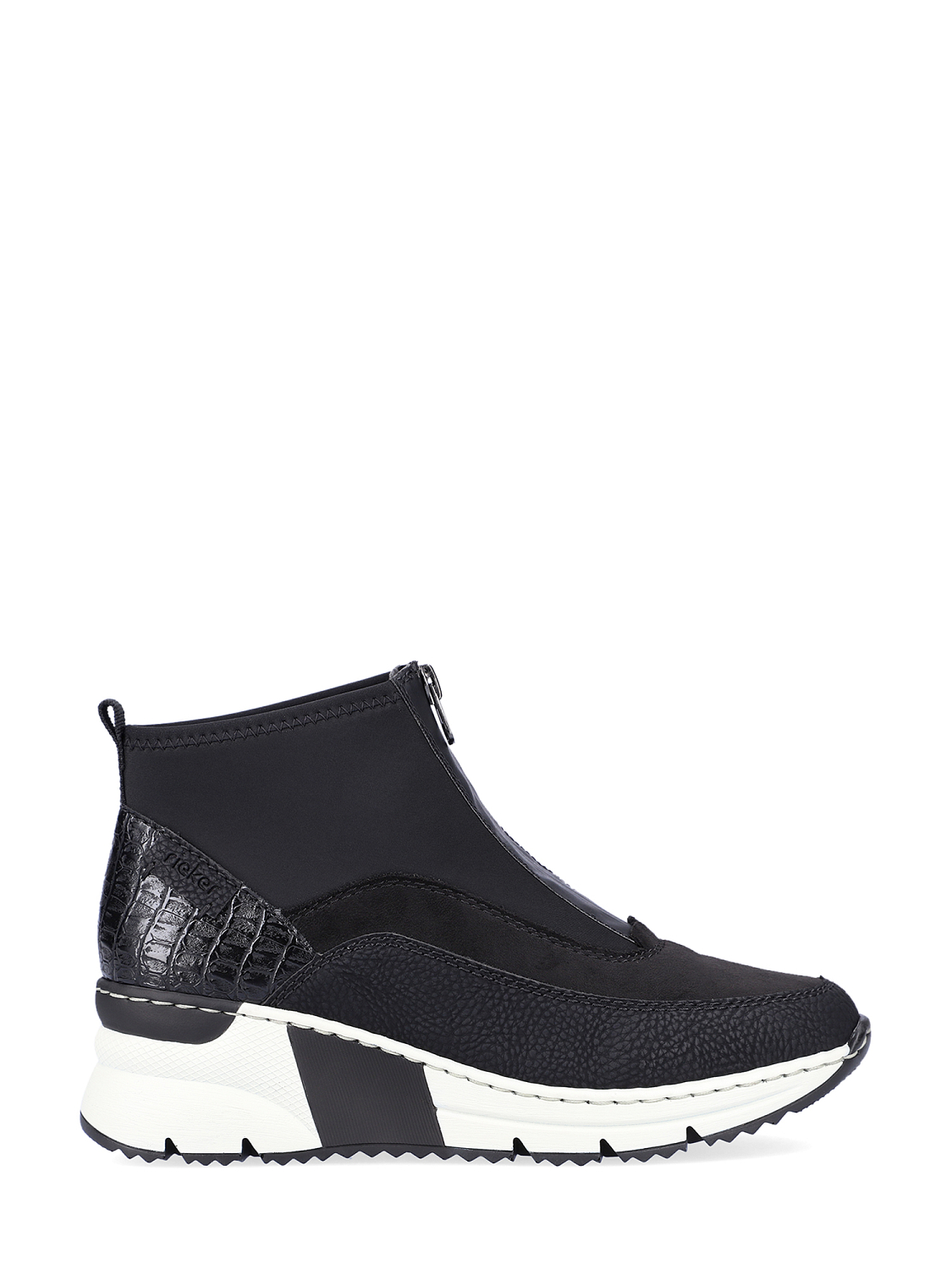Rieker Sneaker Boot Black