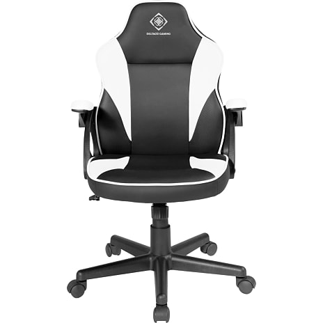 Deltaco junior gamerstol - sort/hvid