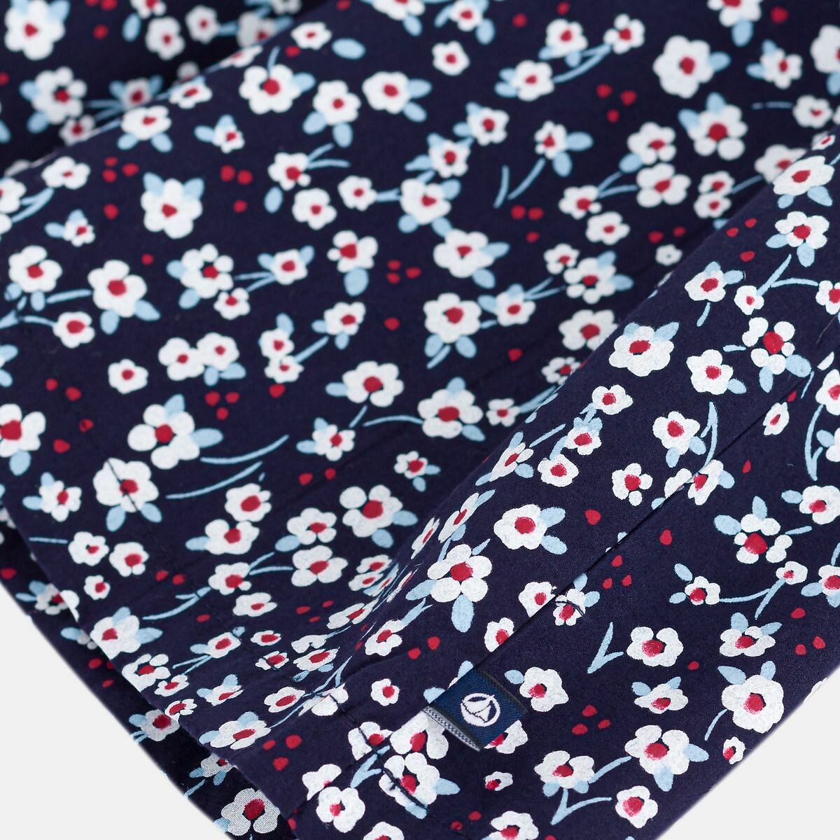 PETIT BATEAU<br>Vestido em dois tecidos