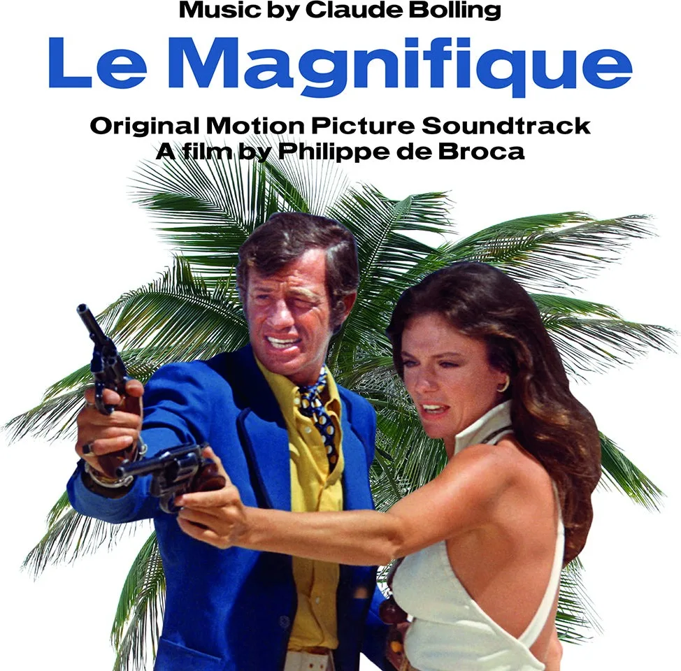 Claude Bolling - Le Magnifique | Bande originale du film - Double LP Visuel 1 (blanc) Disques vinyle Bande originale
