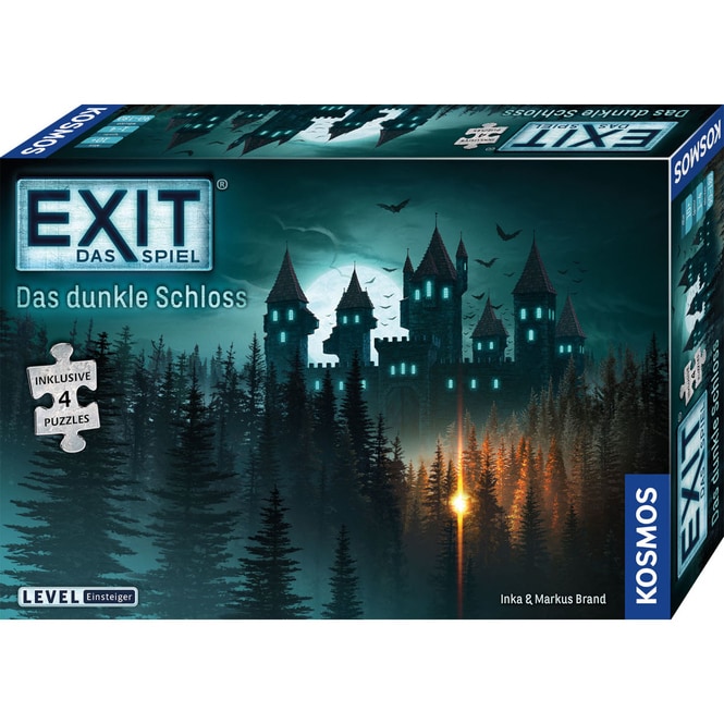 EXIT - Das Spiel - Das dunkle Schloss - inkl. 4 Puzzles